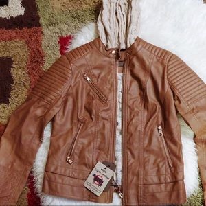 Vegan Faux Leather Jacket